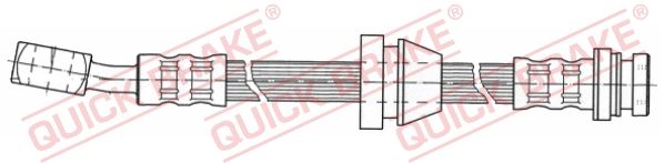 QUICK BRAKE 58.919 - Bremsschlauch