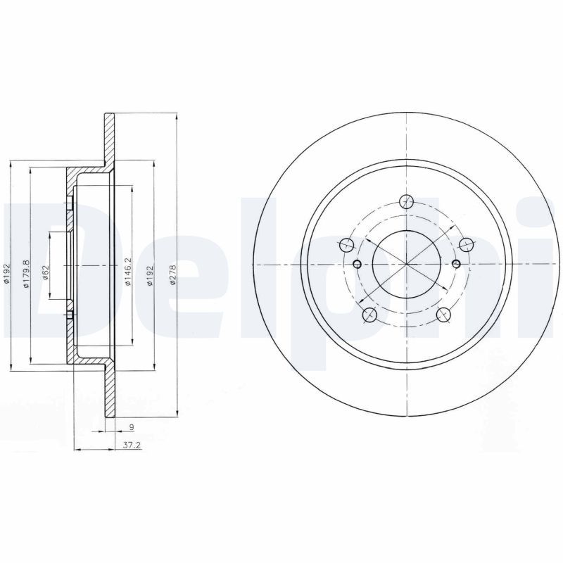 Brake Disc BG4222