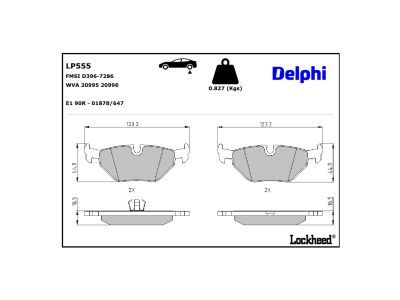 Bremsbelagsatz, Scheibenbremse