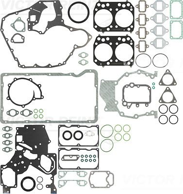 Juego completo de empaques, motor