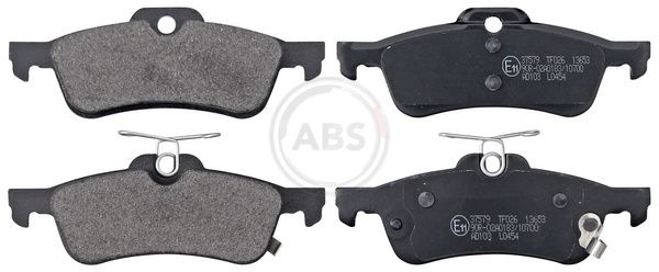 Brake Pad Set, disc brake 37579