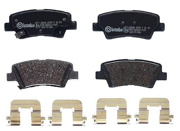 Brembo P 30 101 Bremsbelagsatz, Scheibenbremse