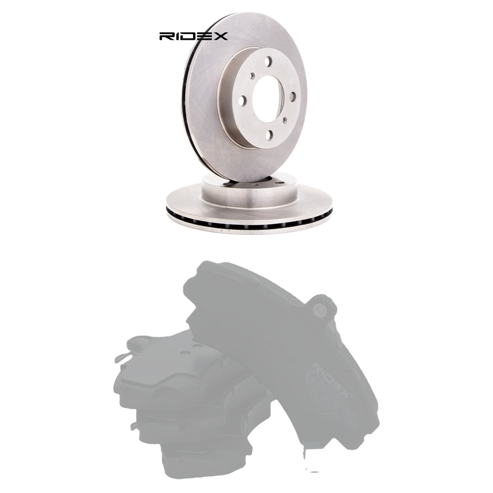 Remmenset, remschijf