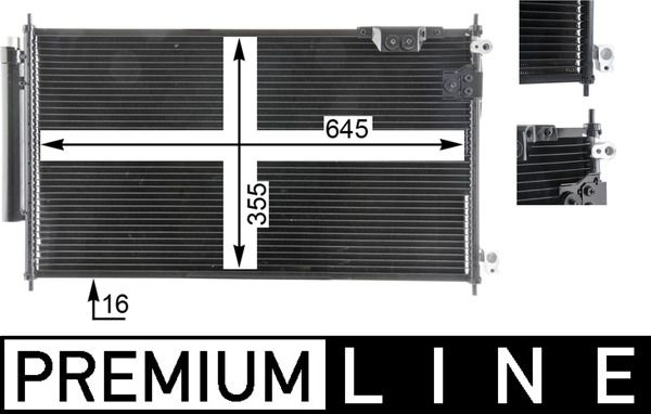 Kondensator, Klimaanlage