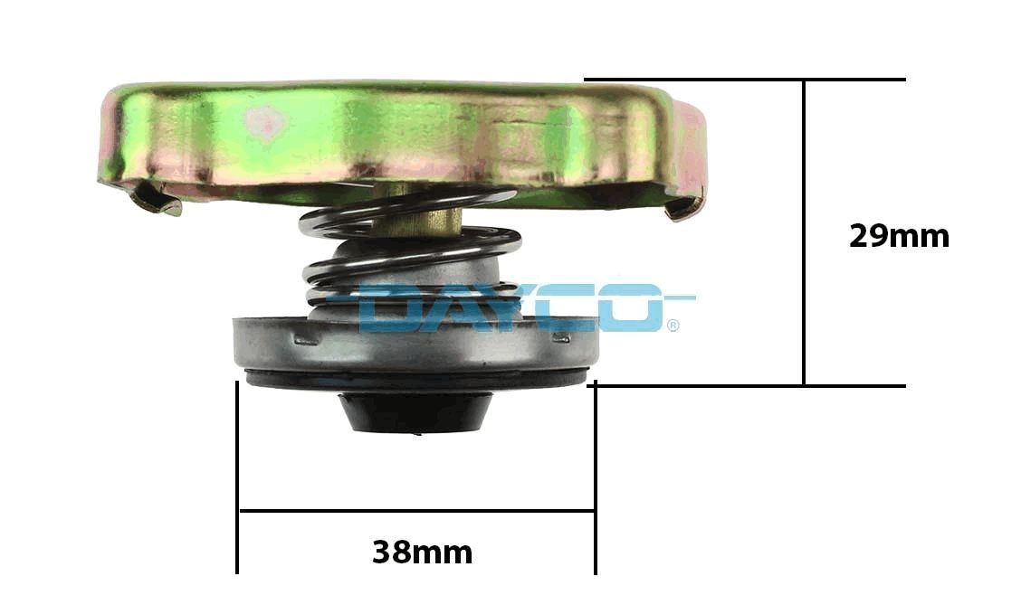 DAYCO RADIATOR CAP - TecDoc 2