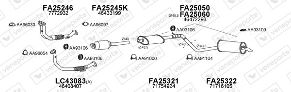 OPEL CORSA 1.2,1.4,1.5D,1.7D  93-96  .