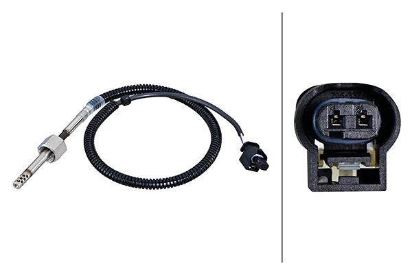 Hella 6PT 010 376-551 Sensor, Abgastemperatur