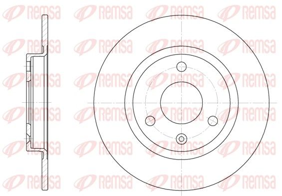 Brake Disc 6070.00