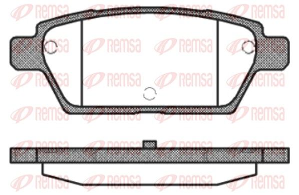 Premium Rear Brake Pad Set Premium Rear Brake Pad Set