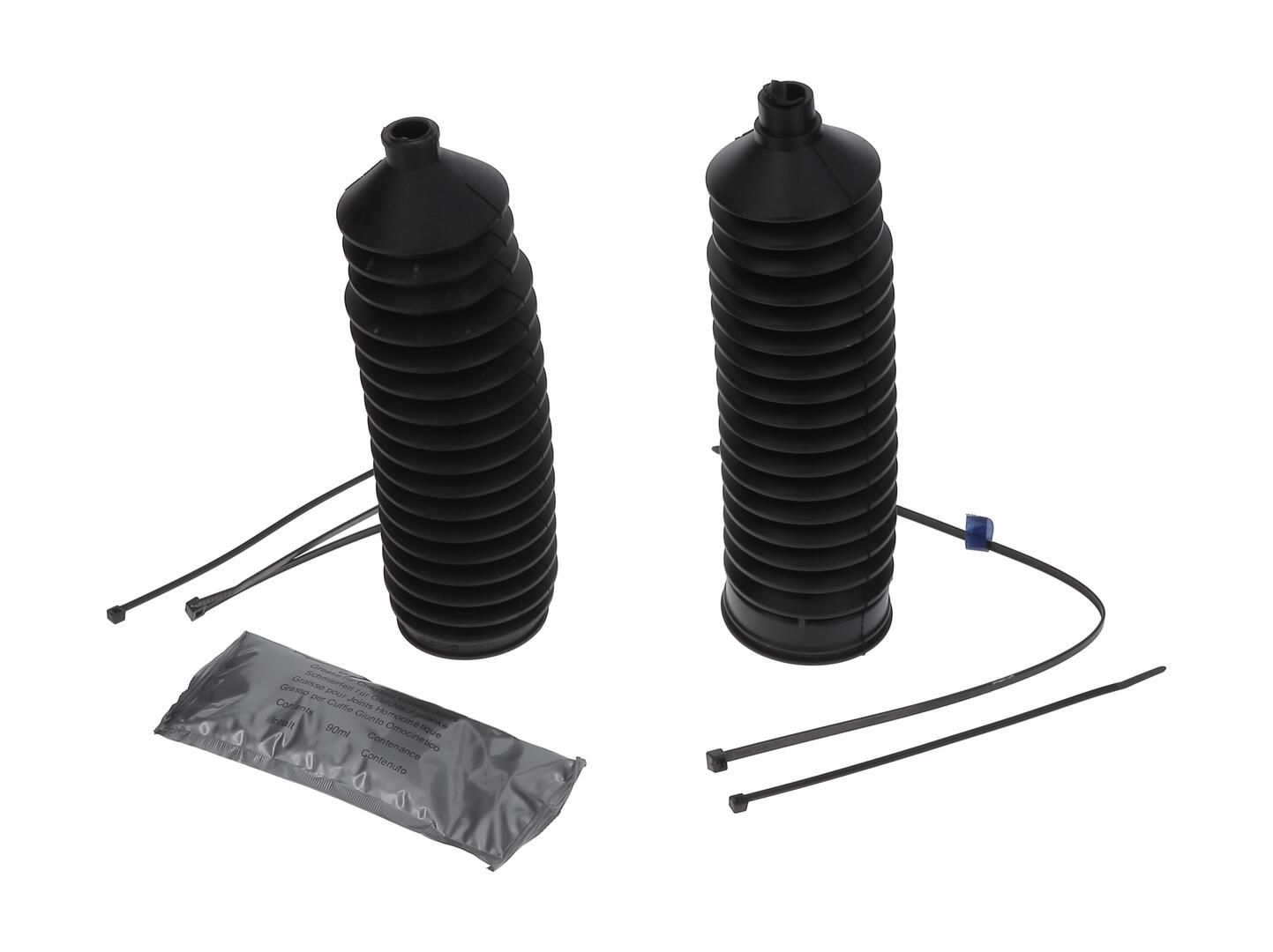 Faltenbalgsatz, Lenkung