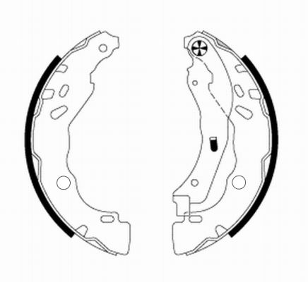 Brake Shoe Set 91077200