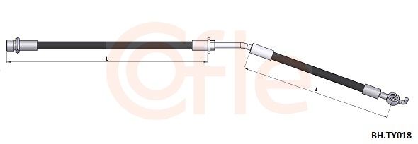 92.BH.TY018 COFLE fékcső