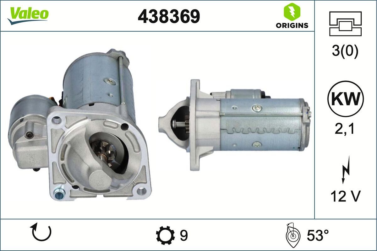 VALEO 438369 - Starter
