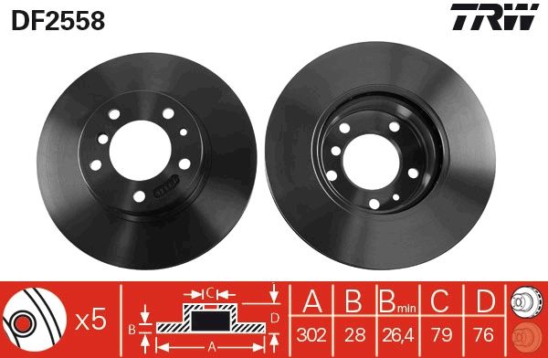 PAIRE DE DISQUES  9900