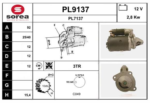 DEMARREUR PL - MF