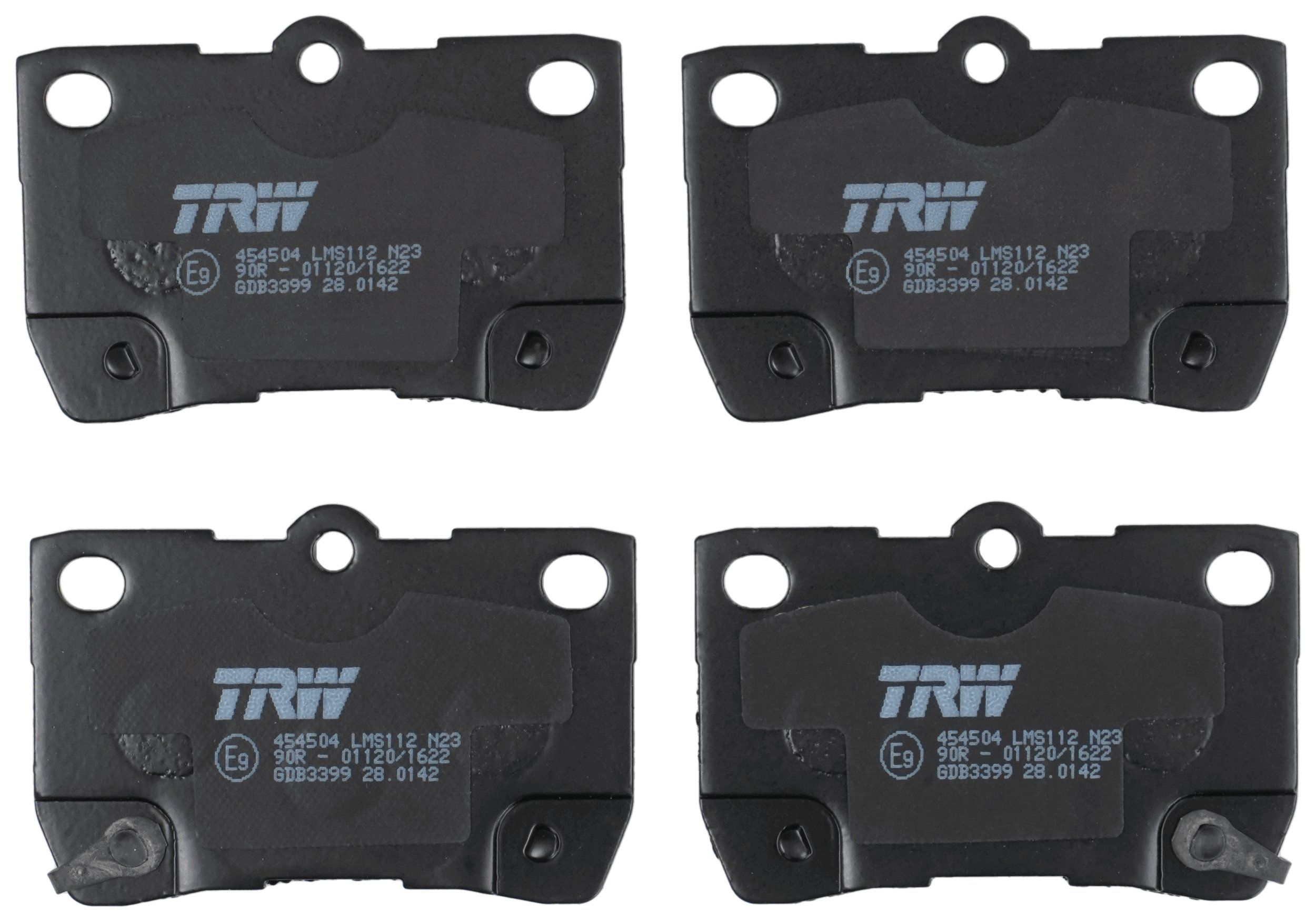TRW DISC BRAKE PADS - TecDoc 2