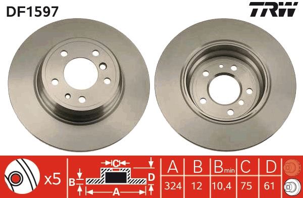 PAIRE DE DISQUES  9900