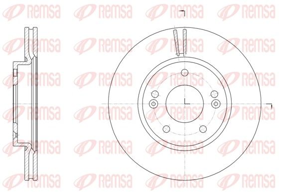 Brake Disc 61507.10