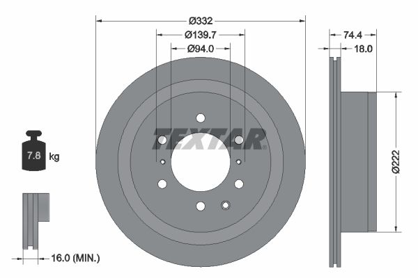 Brake Disc 92167303