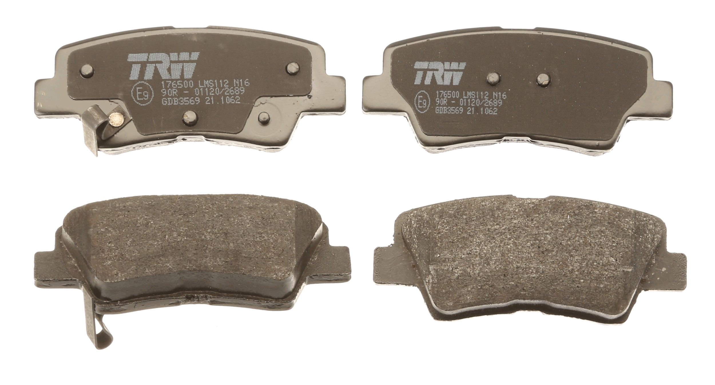 TRW DISC BRAKE PADS - TecDoc 2