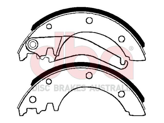 Street Series Brake Shoes [Iveco 270mm] - TecDoc Only