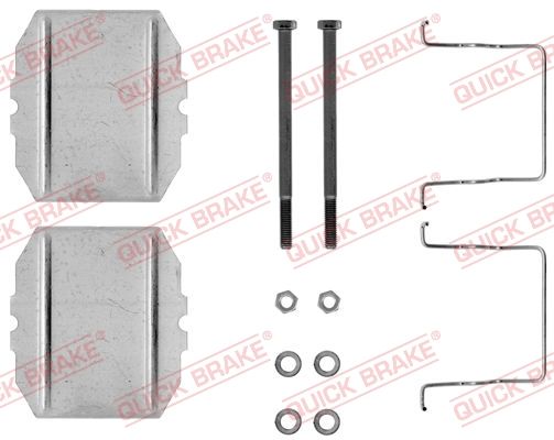 Accessory Kit, disc brake pad 109-1053