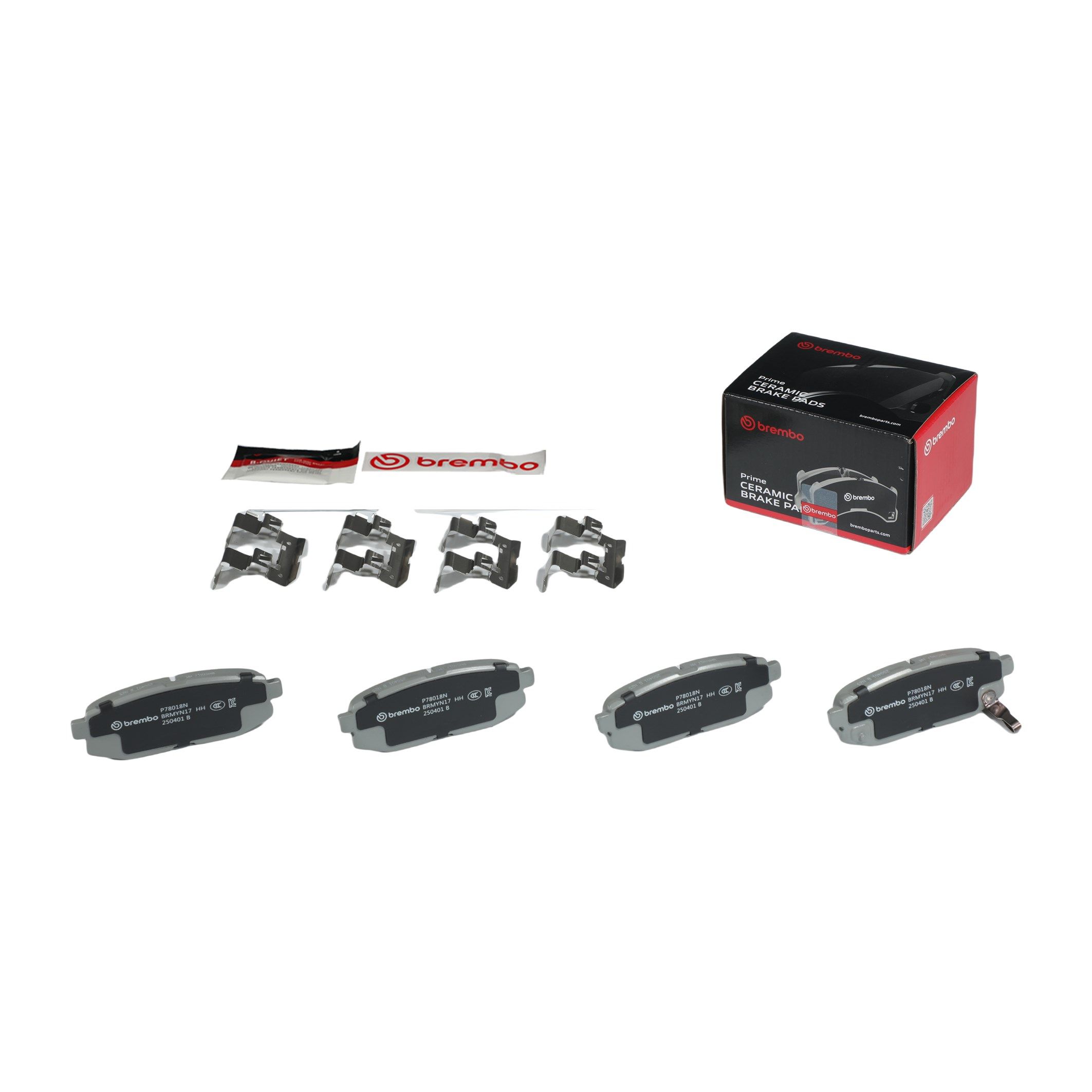 BREMBO DISC PAD -  SUBARU OUTBACK BR 09-12 (RR) - TecDoc 1