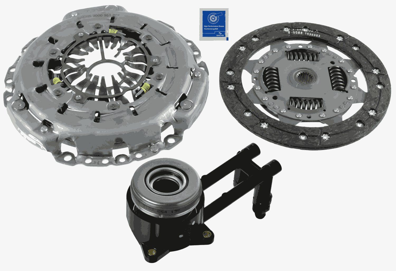 SACHS 3000 990 223 Clutch Kit
