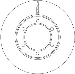 TRW BRAKE DISC - TecDoc 2