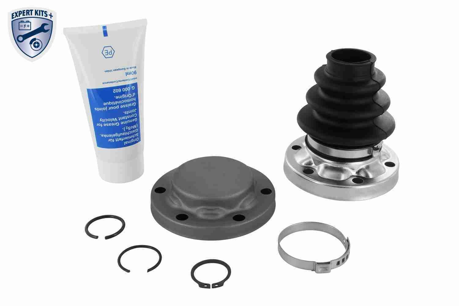 Faltenbalgsatz, Antriebswelle