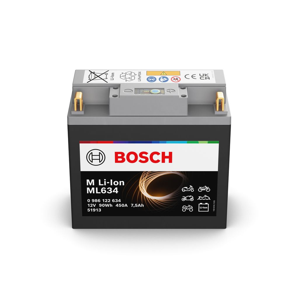BOSCH 0 986 122 634 - Starterbatterie