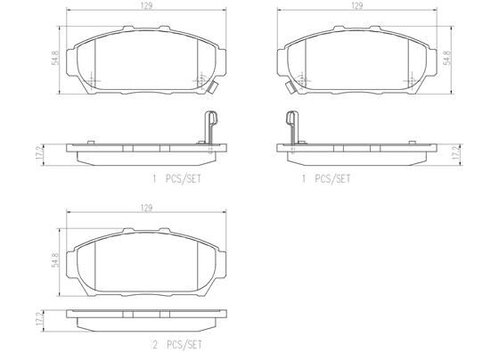 HONDA INTEGRA CD 93-00 (FRT) - TecDoc 1