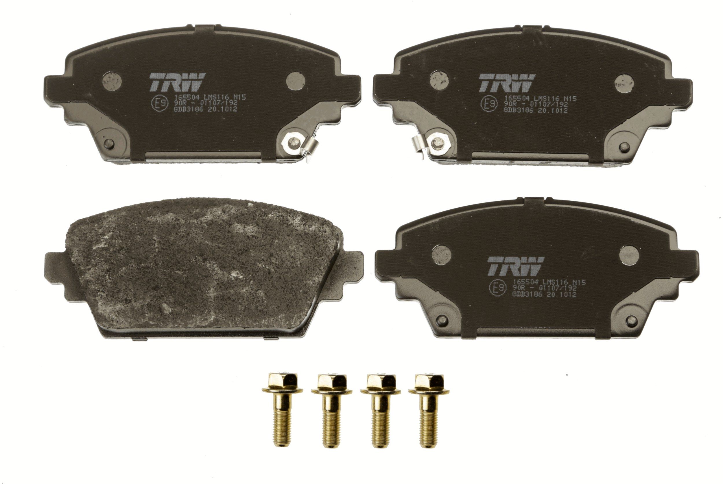 TRW DISC BRAKE PADS - TecDoc 2