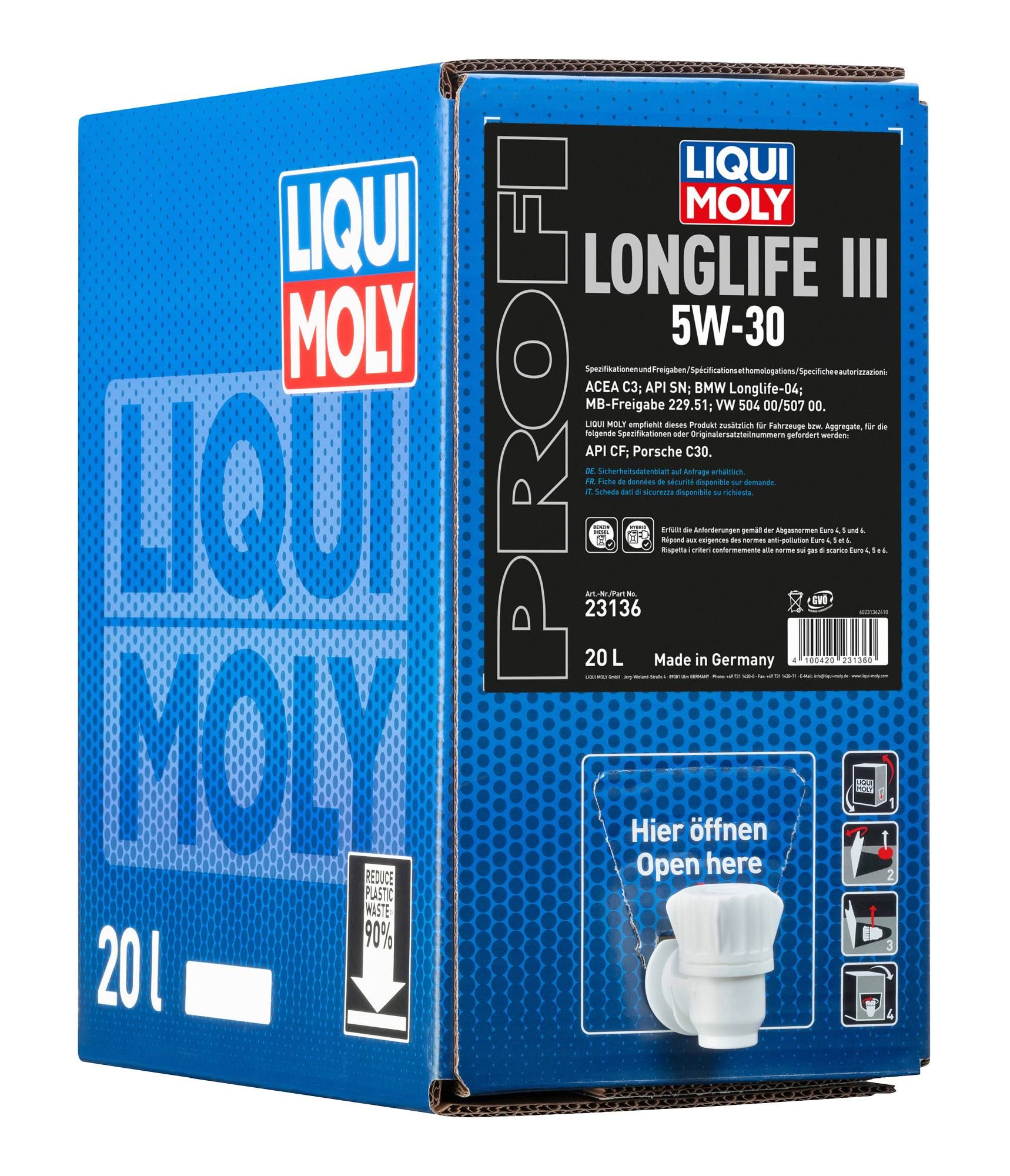 LIQUI MOLY 23136 - Profi Longlife III 5W-30