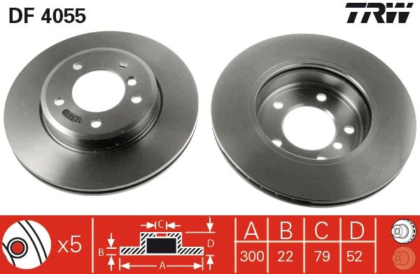 PAIRE DE DISQUES  9900