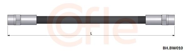 92.BH.BW010 COFLE fékcső