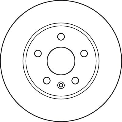 TRW BRAKE DISC - TecDoc 2