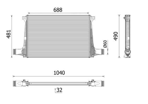 Ladeluftkühler Ladeluftkühler