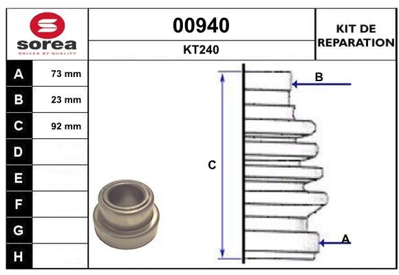 KIT D'ETANCHEITE 00940  .