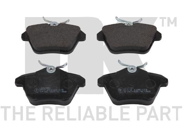 Bremsbelagsatz, Scheibenbremse