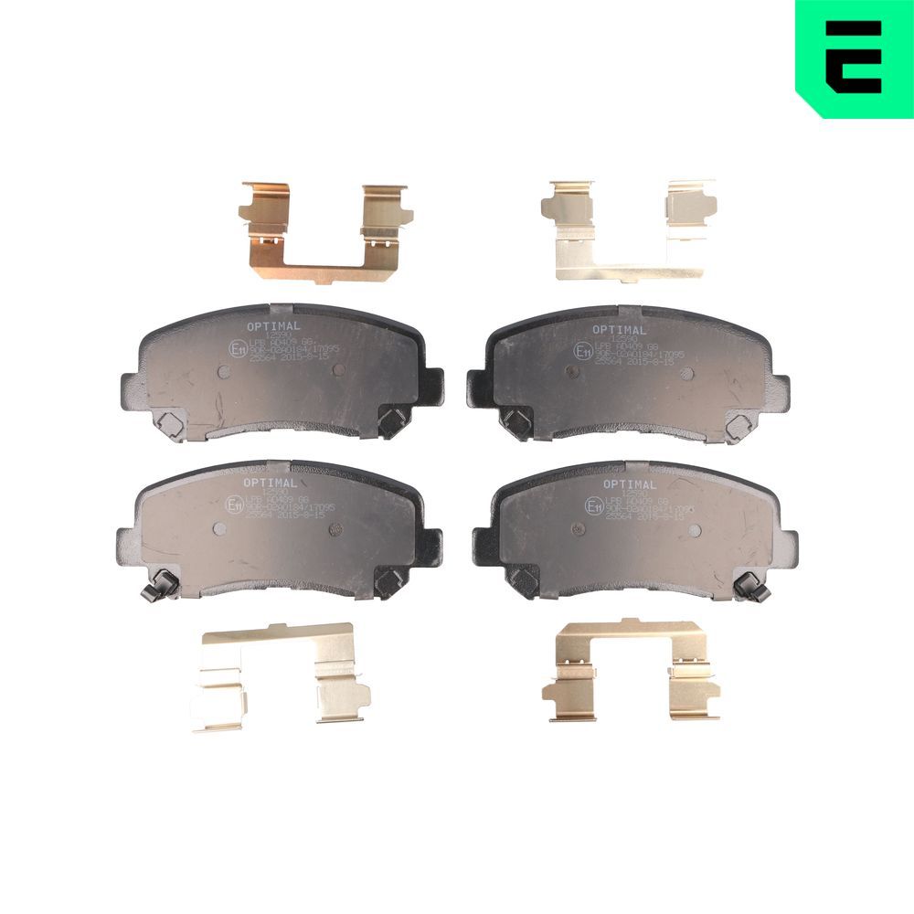 Brake Pad Set, disc brake BP-12590