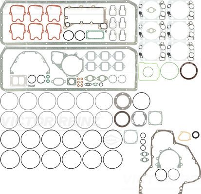 Juego completo de empaques, motor