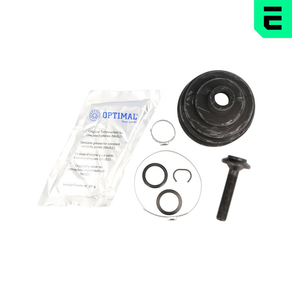 Faltenbalgsatz, Antriebswelle