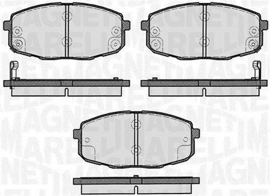 Brake Pad Set, disc brake 363916060281