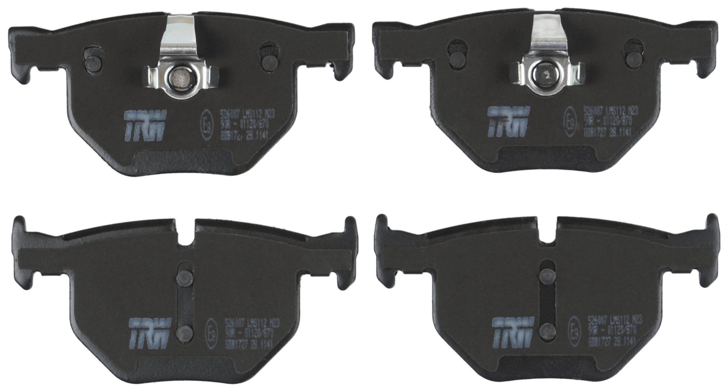 TRW DISC BRAKE PADS - TecDoc 2