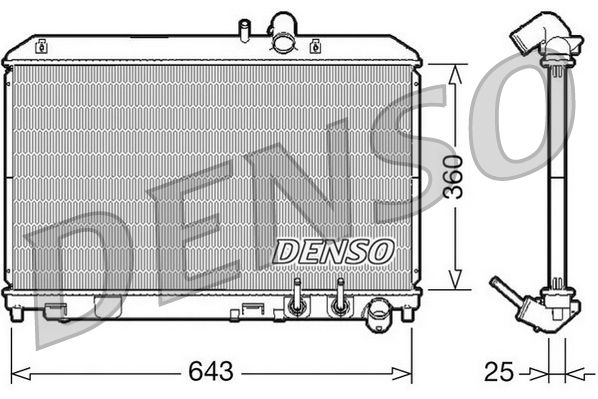 Radiador, refrigeración del motor