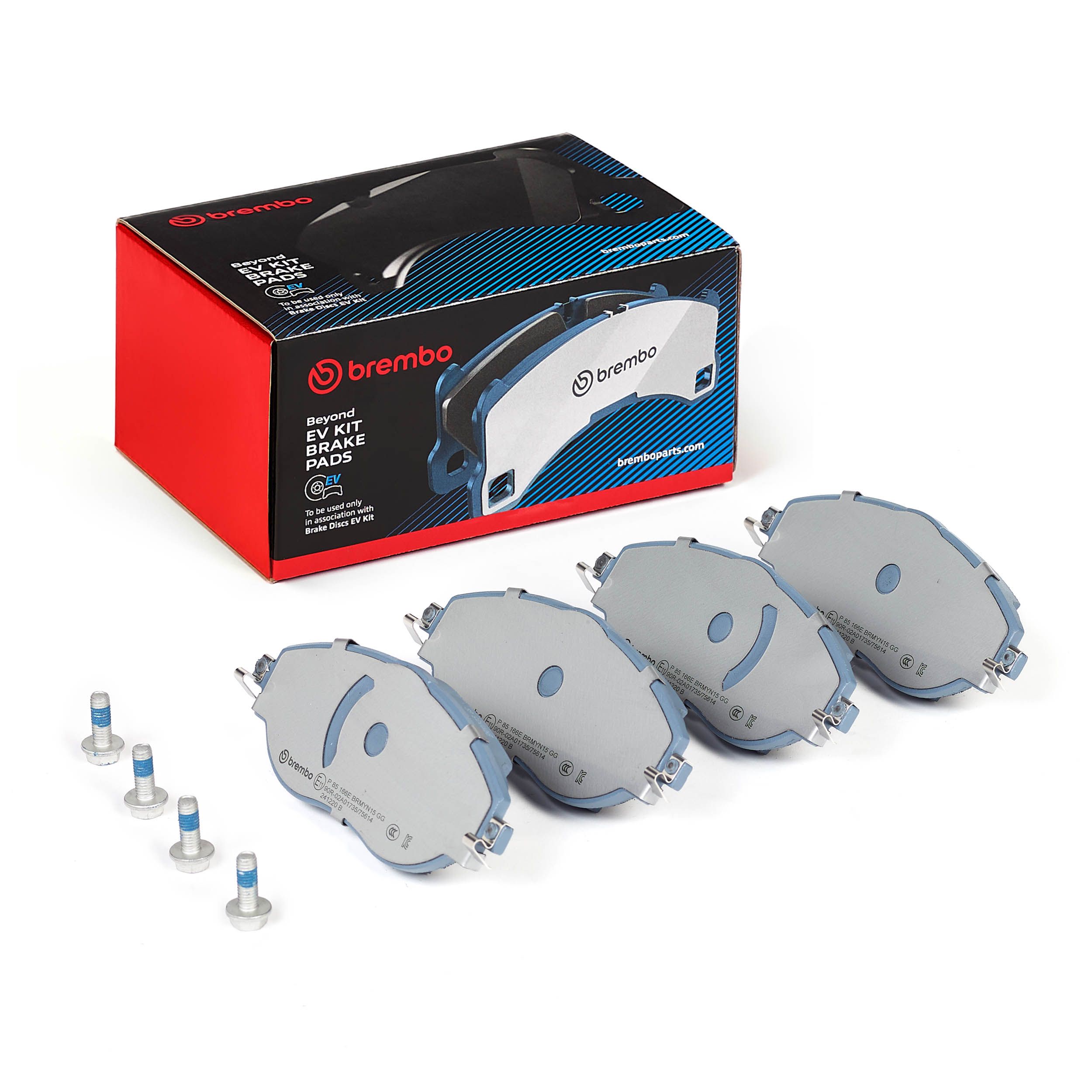 Brembo P 85 166E Bremsbelagsatz, Scheibenbremse