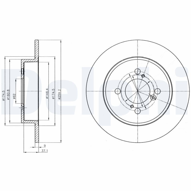 Brake Disc BG4345