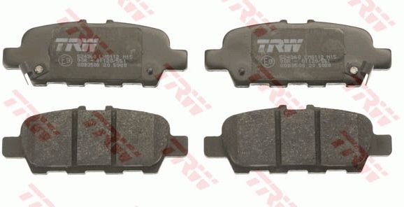 TRW DISC BRAKE PADS - TecDoc 2