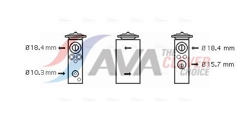 Expansionsventil, Klimaanlage